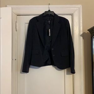 New York & company blue gray jacket